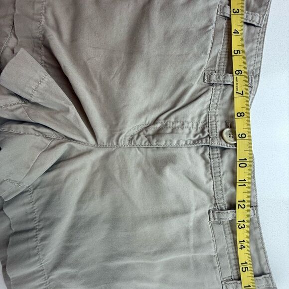 LOFT Ann Taylor Women's Khaki Cotton Shorts‎ Size 8 Casual - Picture 5 of 8